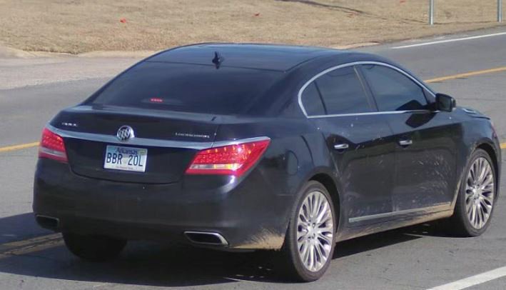 Authorities believe the two fled in a black 2014 Buick LaCrosse.