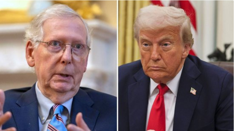 Mitch McConnell Blames Trump for Putting ‘Amateur Isolationists’ in Charge of U.S. Military Policy Mitch McConnell Blames Trump for Putting 'Amateur Isolationists' in Charge of U.S. Military Policy