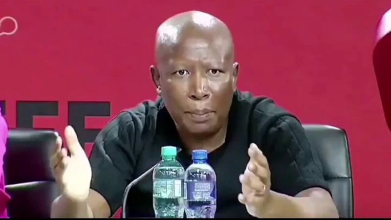 BREAKING: Guess Who Told Donald Trump This Morning That Julius Malema Is “All Bark, No Bite”