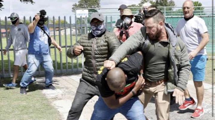 THROWBACK VIDEO: Violence Erupts at EFF Press Briefing: White Africans Clash with Julius Malema’s Security – Here’s What Led to the Fight 6775